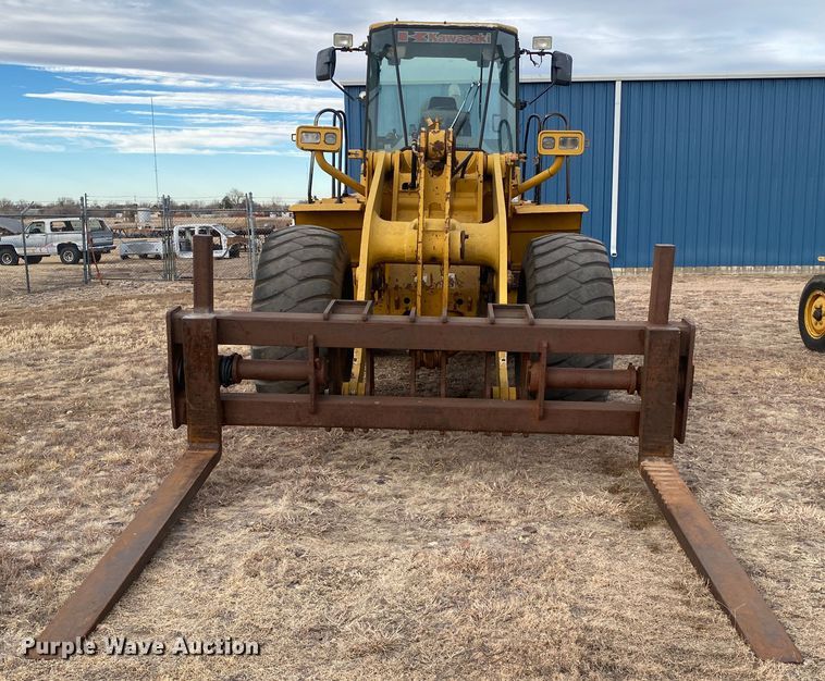 image for item DL1332 2004 Kawasaki 80Z V  wheel loader