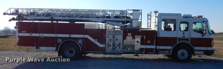image for item DL5899 2005 American Lafrance L24M-75  aerial platform fire truck