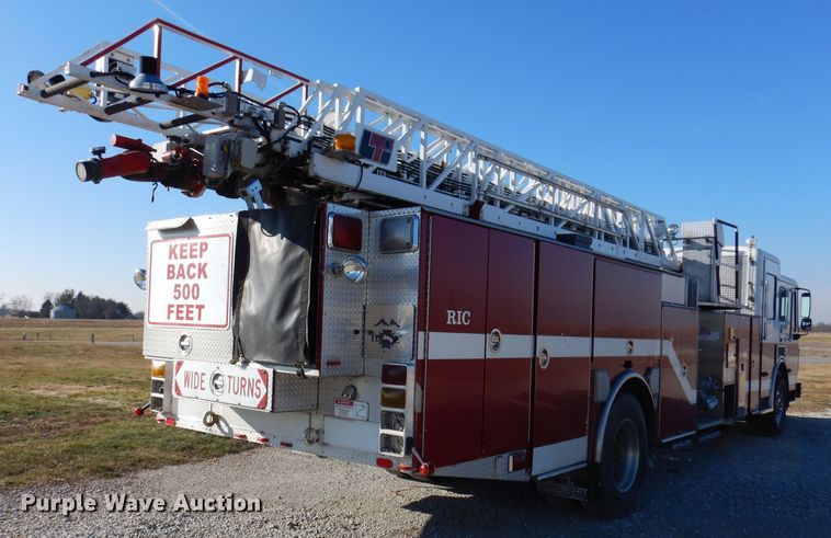image for item DL5899 2005 American Lafrance L24M-75  aerial platform fire truck