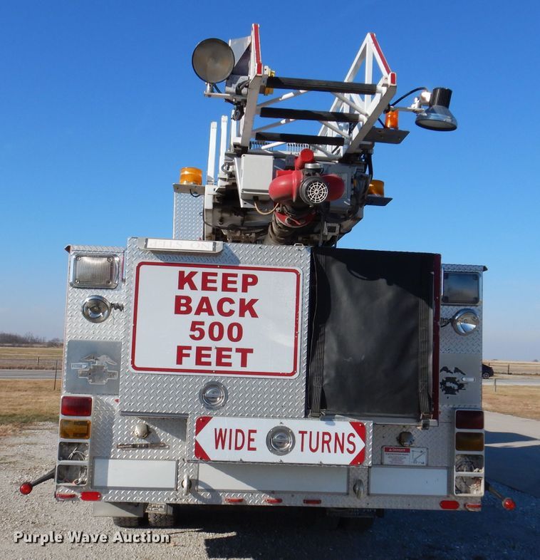 image for item DL5899 2005 American Lafrance L24M-75  aerial platform fire truck