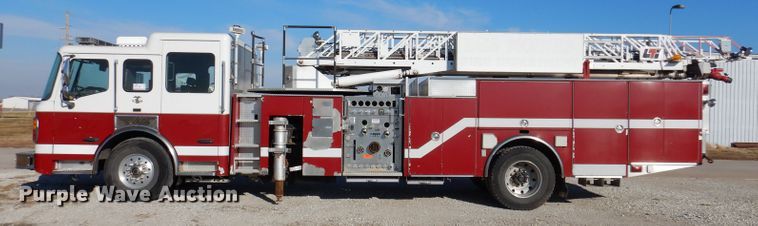 image for item DL5899 2005 American Lafrance L24M-75  aerial platform fire truck