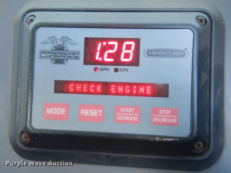 image for item DL5899 2005 American Lafrance L24M-75  aerial platform fire truck