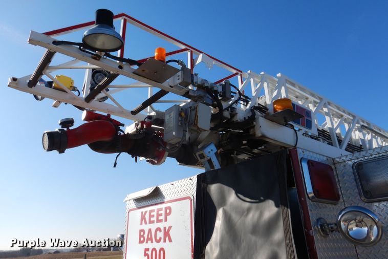 image for item DL5899 2005 American Lafrance L24M-75  aerial platform fire truck