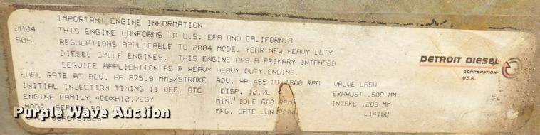 image for item DL5899 2005 American Lafrance L24M-75  aerial platform fire truck