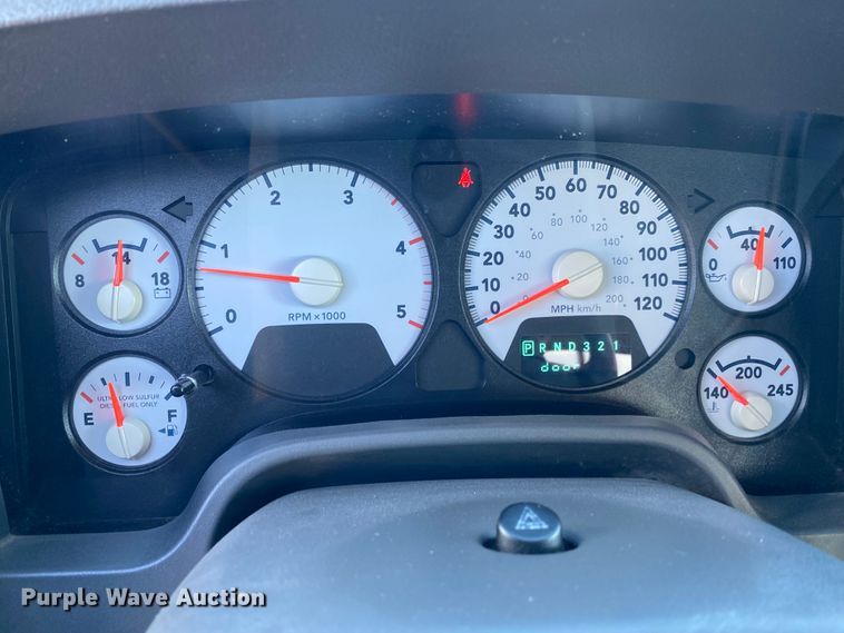 image for item DL6801 2008 Dodge Ram 5500HD  Quad Cab truck cab and chassis