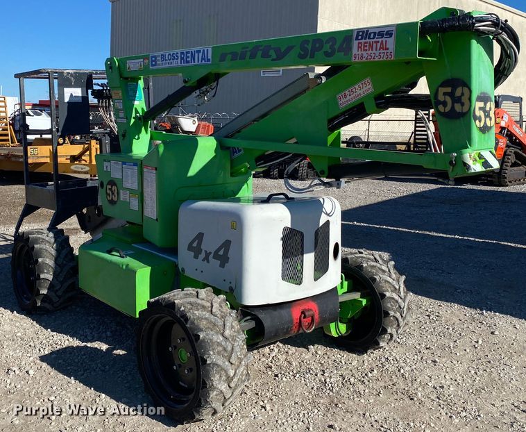image for item DL6822 Nifty Lift SP34DE 4WD  boom lift