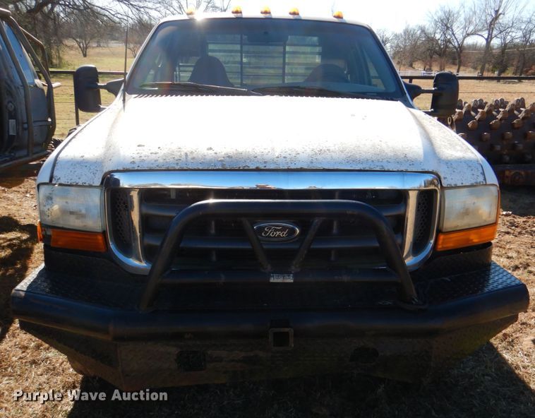 image for item DL6839 2000 Ford F550 Super Duty  flatbed truck