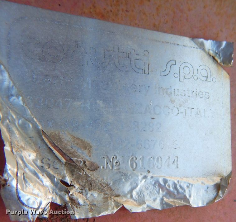 image for item DN2624 Tonutti  hay rake