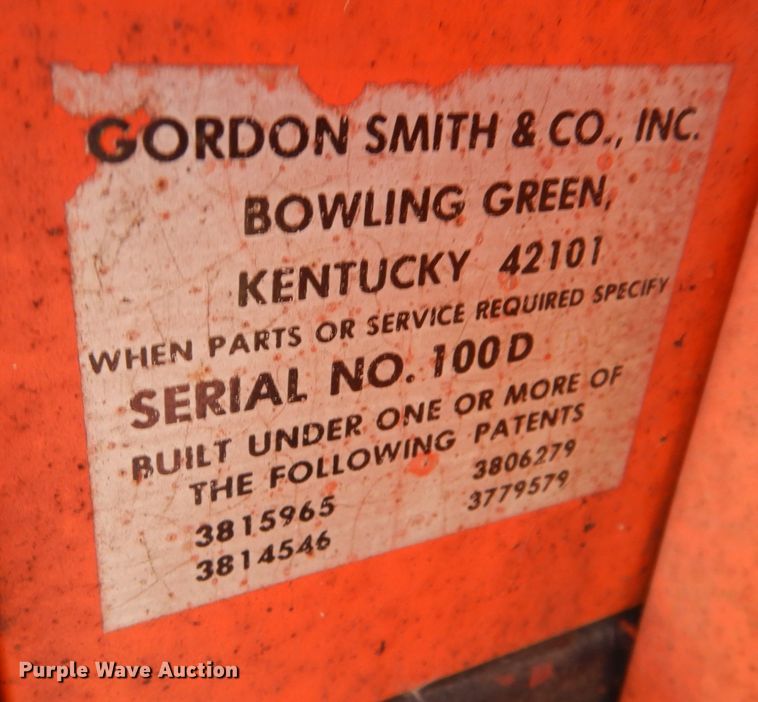 image for item DN2625 Gordon Smith 100  air compressor