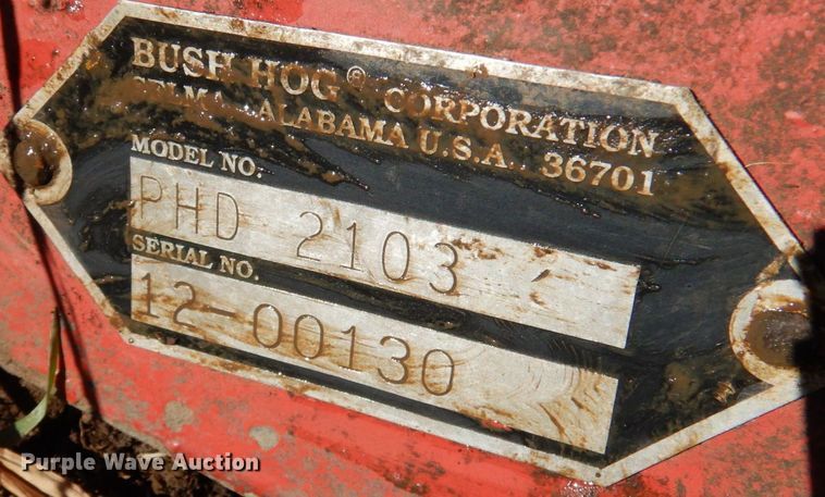 image for item DN2630 Bush Hog PHD 2103  post hole auger