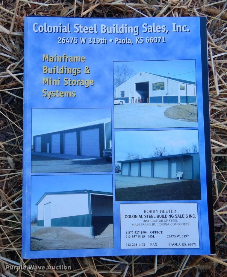 image for item DN2633 30' x 40' x 10' steel building frame