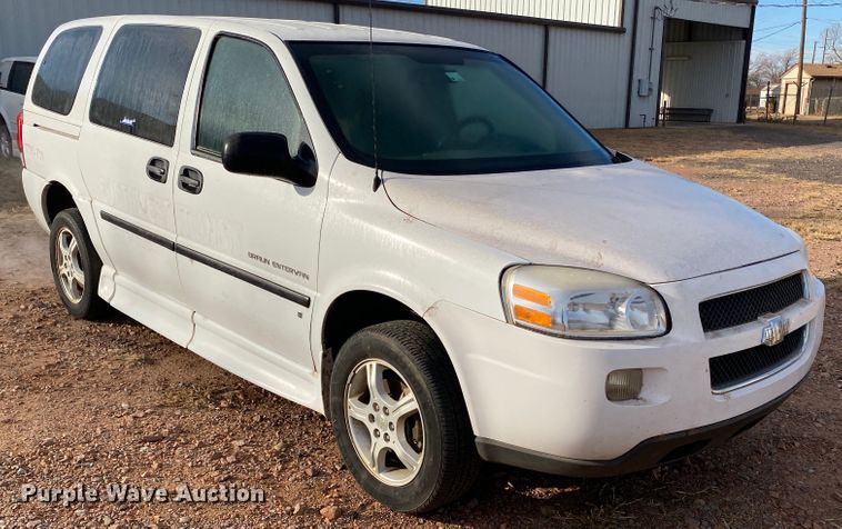 image for item IG9278 2008 Chevrolet Uplander  handicap accessible van