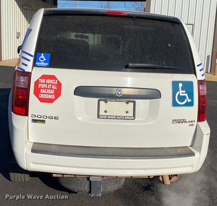 image for item IG9279 2010 Dodge Grand Caravan SE  handicap accessible van
