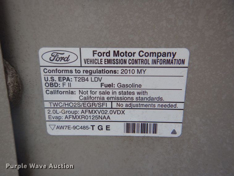 image for item IG9562 2010 Ford Focus