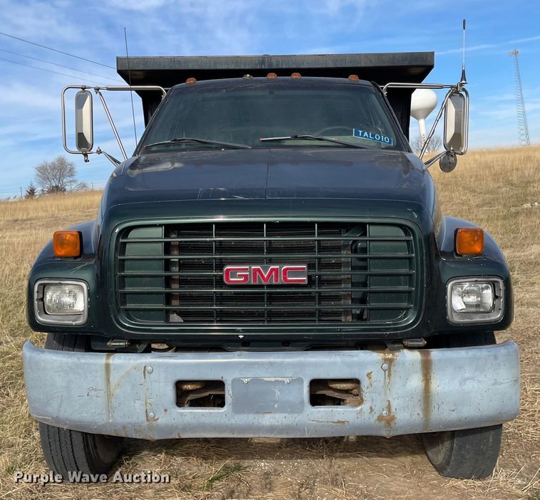 image for item IJ9581 2000 GMC C6500  dump truck