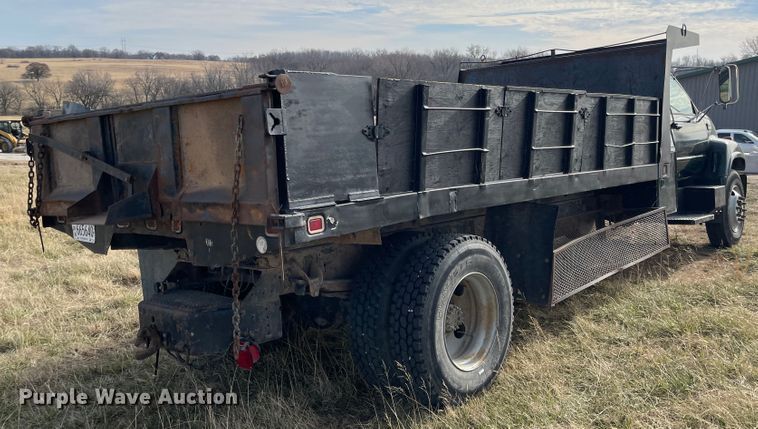 image for item IJ9581 2000 GMC C6500  dump truck