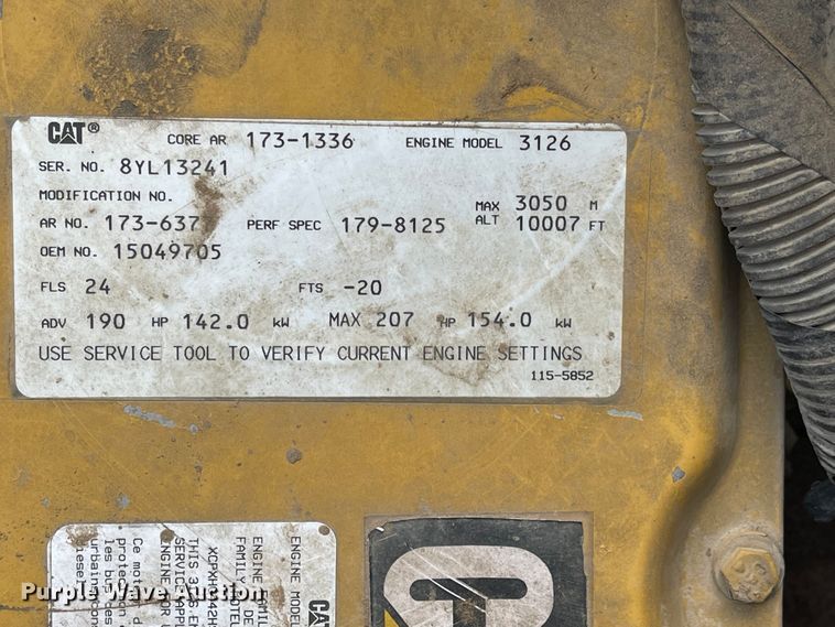 image for item IJ9581 2000 GMC C6500  dump truck