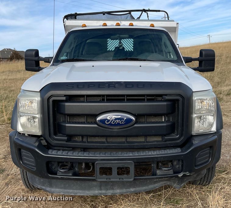 image for item IJ9583 2012 Ford F450 Super Duty XL  Crew Cab dump truck