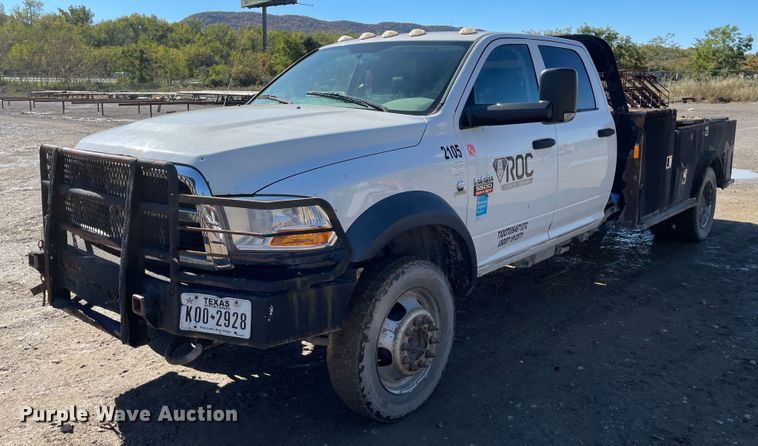 image for item IK9607 2011 Dodge Ram 5500  Crew Cab utility / service truck