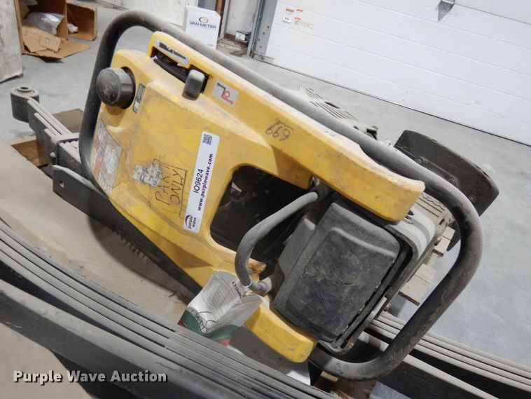 image for item IO9624 Wacker Neuson BS550  plate compactor