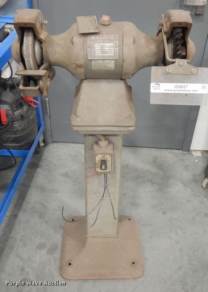 image for item IO9627 Baldor  grinder/wire wheel