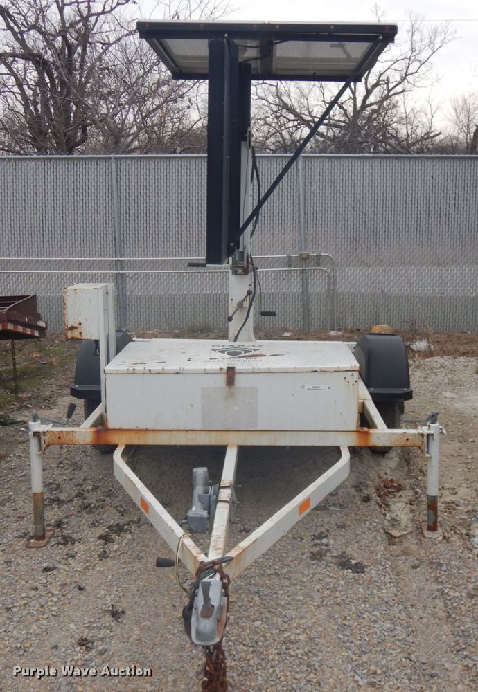 image for item IO9630 Trafcon  message board trailer