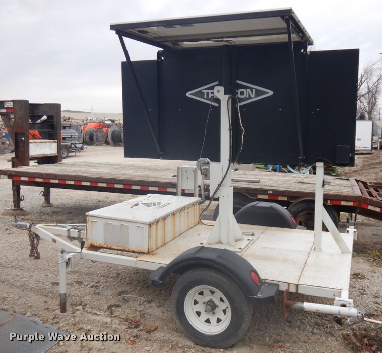 image for item IO9630 Trafcon  message board trailer