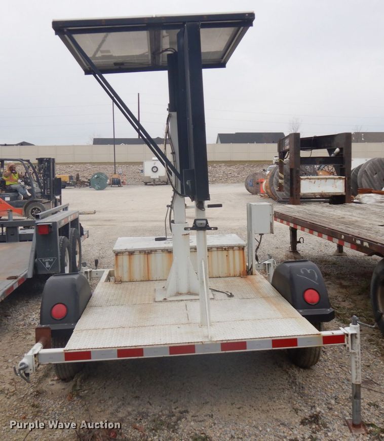 image for item IO9630 Trafcon  message board trailer