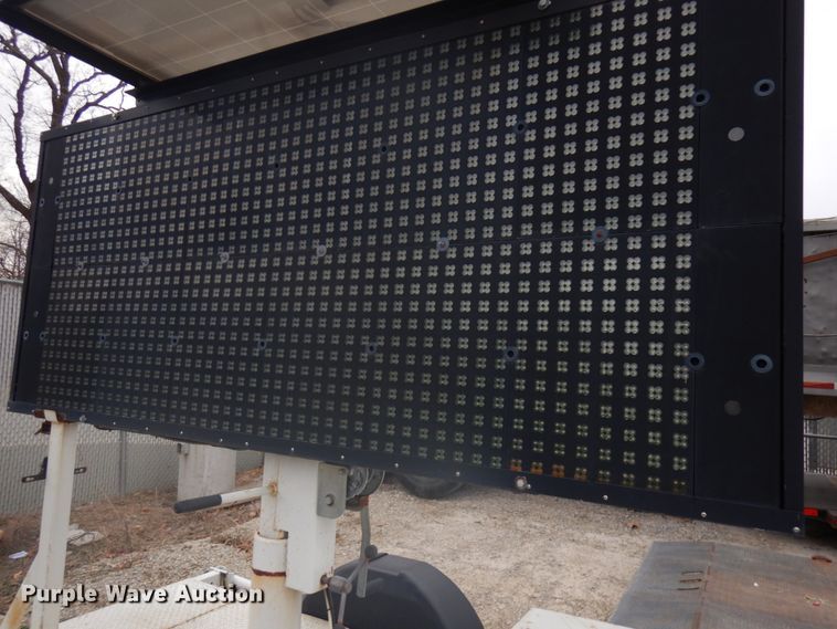 image for item IO9630 Trafcon  message board trailer