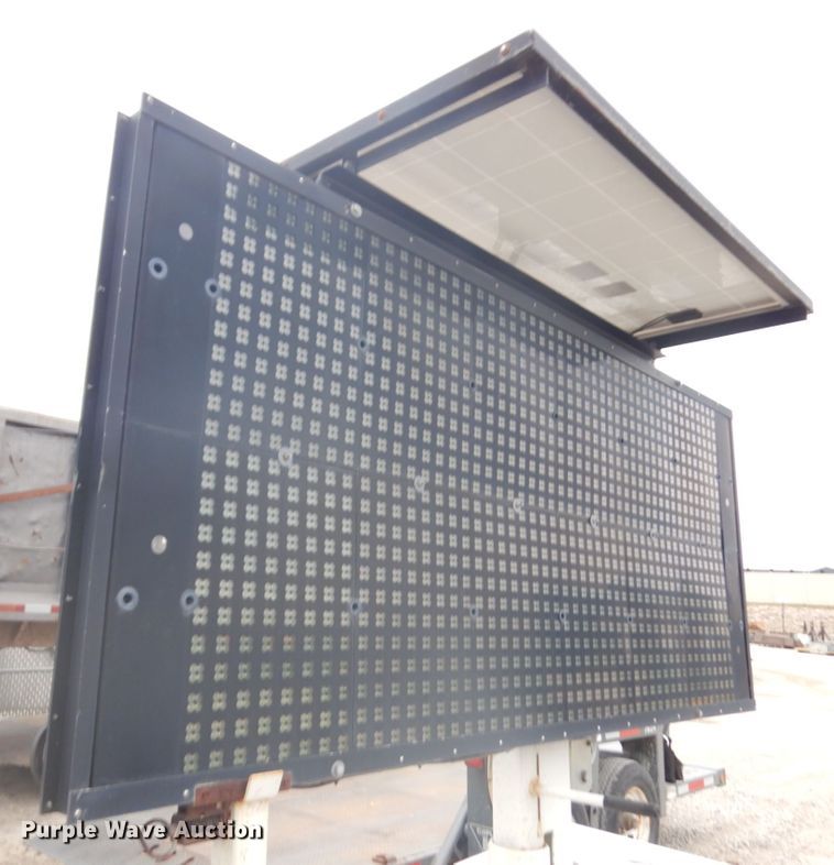 image for item IO9630 Trafcon  message board trailer