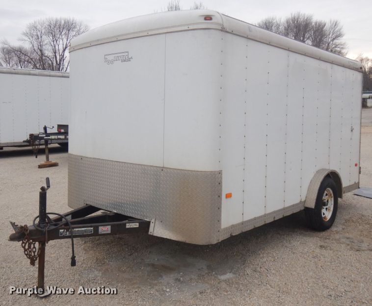 image for item IO9632 2008 Doolittle  enclosed cargo trailer