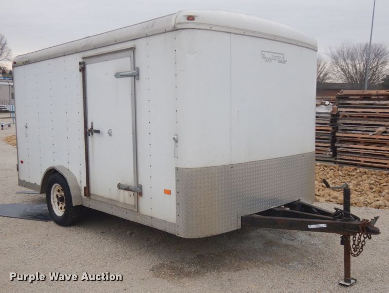 image for item IO9632 2008 Doolittle  enclosed cargo trailer