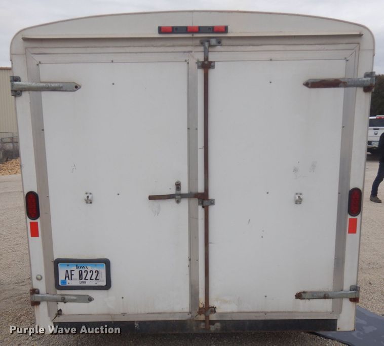 image for item IO9632 2008 Doolittle  enclosed cargo trailer