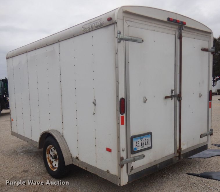 image for item IO9632 2008 Doolittle  enclosed cargo trailer