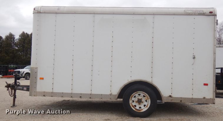 image for item IO9632 2008 Doolittle  enclosed cargo trailer