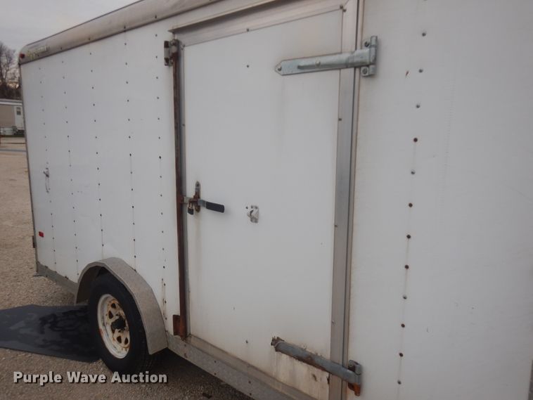 image for item IO9632 2008 Doolittle  enclosed cargo trailer