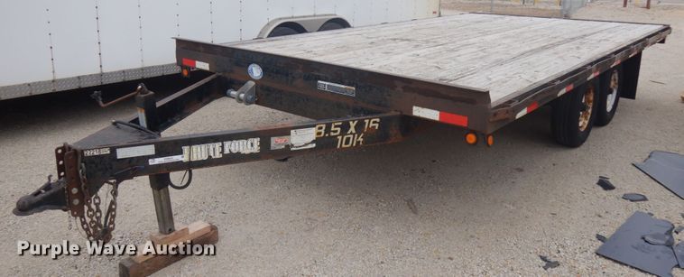 image for item IO9633 2009 Doolittle Brute Force  utility trailer