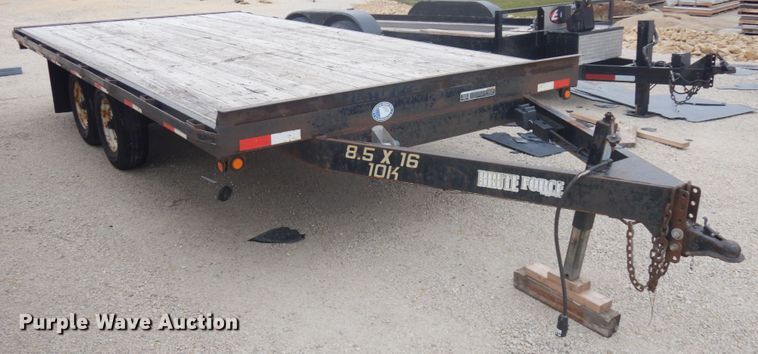 image for item IO9633 2009 Doolittle Brute Force  utility trailer