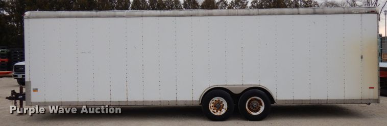 image for item IO9634 2003 Doolittle  enclosed cargo trailer
