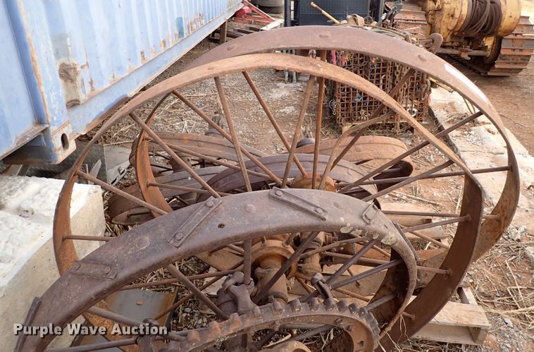 image for item IS9361 Approximately 8 wagon wheels