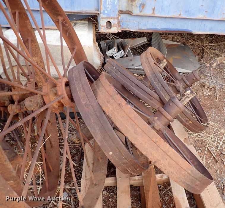 image for item IS9361 Approximately 8 wagon wheels