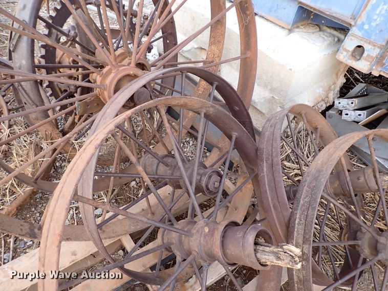 image for item IS9361 Approximately 8 wagon wheels