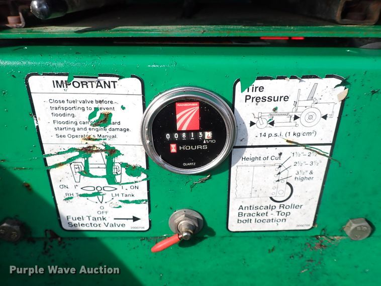 image for item IS9383 (2) ZTR lawn mowers