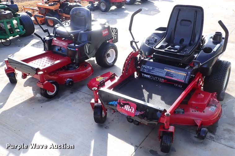 image for item IS9387 (2) ZTR lawn mowers