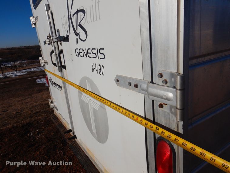 image for item JJ9734 2004 Kiefer Built Genesis X-480  livestock trailer