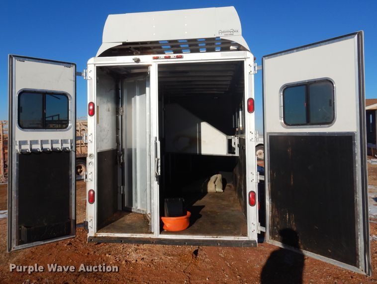 image for item JJ9734 2004 Kiefer Built Genesis X-480  livestock trailer