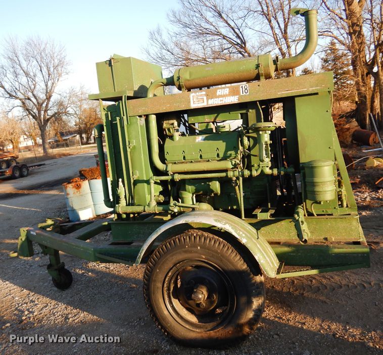 image for item JJ9759 Grimmer V-785  air compressor