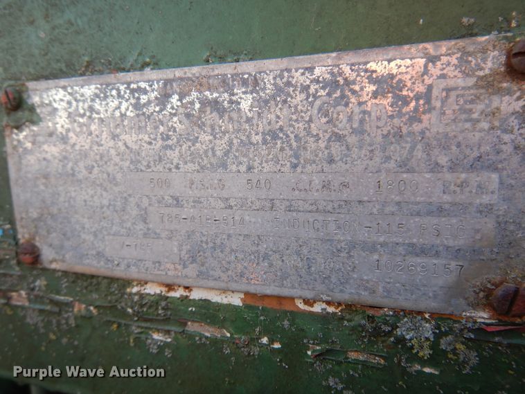 image for item JJ9759 Grimmer V-785  air compressor