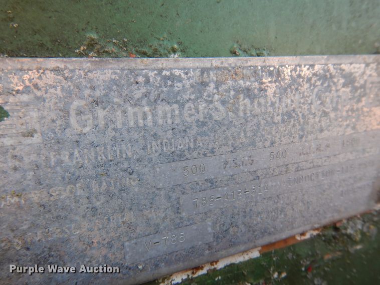 image for item JJ9759 Grimmer V-785  air compressor