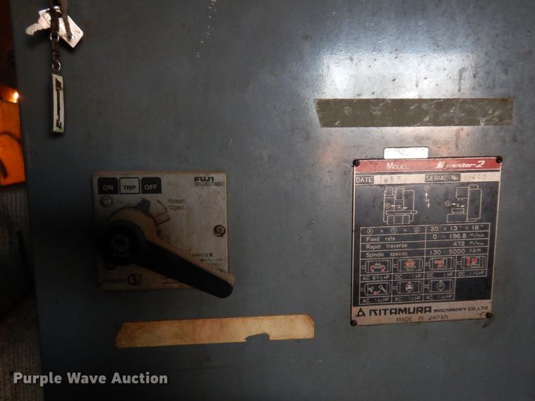 image for item JJ9769 Haas Mycenter-2  CNC mill